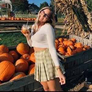 Princess Polly schoolgirl pleated skirt